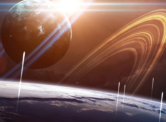 Wallpaper Saturn, Earth. planet, 5k, Space 6113617334